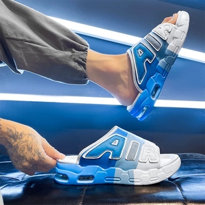 Chaussons pour hommes Main Push, couleurs mélangées, chaussures tendance pour hommes, chaussures anti-usure, sandales d'été pour hommes, chaussures de sport de plein air résistantes, chaussures de plage - Product Image 4