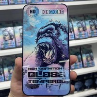 Protection d'écran en verre trempé Kingkong au prix d'usine pour iPhone 16 15 Pro 14 Pro Max 13 Pro 12 11 Film de protection en verre