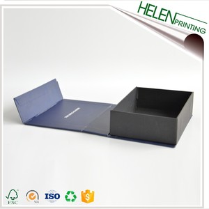 Caja de Joyería Personalizada de Alta Calidad con Cierre Magnético Ecológico, Empaque de Cartón con Papel Dorado para Cosméticos, Laminación Mate - Product Image 6