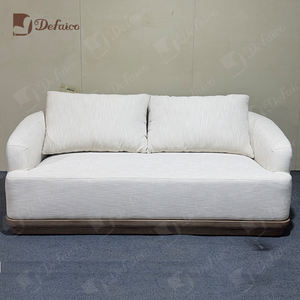 أثاث فاخر خارجي من خشب الساج مع غطاء ناعم مقاوم للماء-طقم فيلا لحديقة الفندق ، - Product Image 5