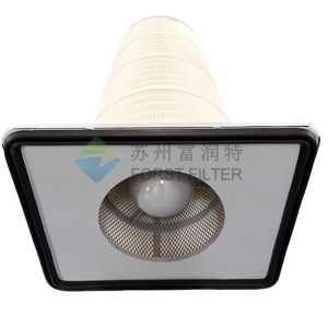 Vuông cap sạch tùy chỉnh phổ hiệu suất cao lọc HEPA Bộ lọc không khí Cartridge - Product Image 1