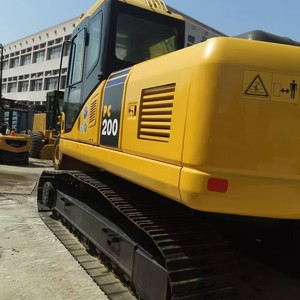 Excavatrice Komatsu PC200 d'occasion à faible nombre d'heures, peinture d'origine, bien entretenue, performances robustes, excellent rapport qualité-prix, test sur site autorisé - Product Image 4