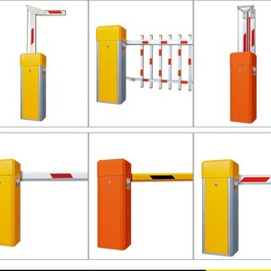 Sistema de Gestión de Estacionamientos, Barrera Automática Amarilla para Control de Acceso a Estacionamientos - Product Image 1