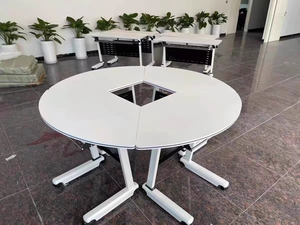 Venta directa de fábrica de gama alta, multifuncional, personalizable, plegable, portátil, para escuela, oficina, institución de entrenamiento, mesa de entrenamiento - Product Image 6