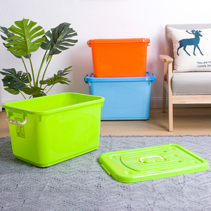 Hộp lưu trữ nhựa đầy màu sắc mua số lượng lớn cho các cửa hàng bán lẻ cửa hàng trực tuyến cung cấp hàng tồn kho - Product Image 5