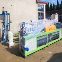 Huixinda Enkelvoudige Schroef PE Schuim Net Extrusiemachine Profiel Fruit Groente Verpakking PLC Gecontroleerde Motor Aangedreven Hoge Efficiëntie