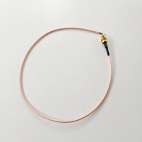 Cable de Antena RG316 de Alta Calidad con Conector SMA RP Hembra para Montaje en Panel y Conector para Sonda Preparada