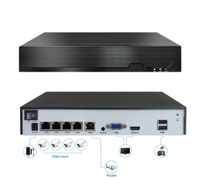 Manufacturer IP Wired <strong>Camera</strong> 2MP 4CH 1080P Network POE <strong>CCTV</strong> <strong>System</strong> 48V POE IR Day Night Outdoor Waterproof <strong>4</strong> <strong>Camera</strong> Kit - Product Image 2