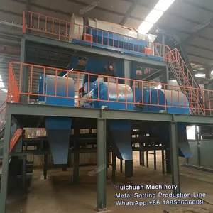 Machine de séparation de recyclage du cuivre et de l'aluminium Séparateur de courants de Foucault Machines de tri de recyclage de ferraille non ferreuse Zorba