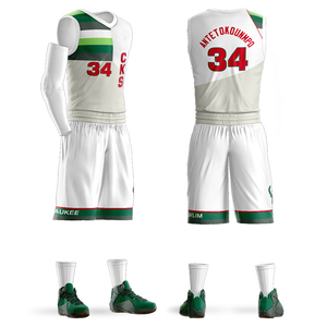 Fournisseur en gros de vêtements de basket-ball personnalisés avec logo, ensemble de maillots de basket-ball pour hommes, tissu 100% polyester # 1 Bookeres # 4 Oladipoes - Product Image 1