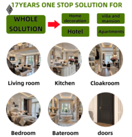 Ensemble de meubles de cuisine modernes et écologiques avec plan en mélaminé, robinet, quincaillerie robuste et surface facile à nettoyer pour la famille