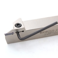 Support d'outil de rainurage CNC MGEHR2525-2T16 blanc, support d'outil de coupe externe pour tours, pour plaquettes MGMN - Vente chaude