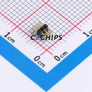 BX-PZ1.0-2-3PZZ Pin Header Through hole Component (THT),P=1mm Connector 2x3P 1mm 1mm Pin Header - Product Image 2