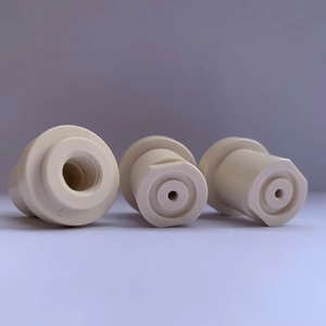 Pièce de guidage de fil en POM PEEK résistante à l'usure, œillet à col simple, pièce de machine textile haute performance - Product Image 1