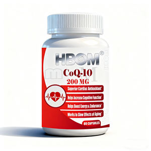 Capsules de coenzyme Q10 au magnésium à haute absorption OEM, antioxydant, vitamines énergétiques, complément alimentaire végétal, coenzyme Q10 magnésium - Product Image 2