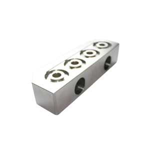 Vietnam Custom Precision CNC Machined Aluminum Alloy Manifold Plate Distributor <b>Board</b> with Complex Internal Channels - Product Image 3