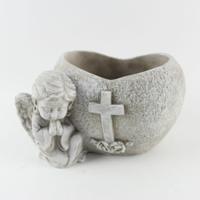 Pots décoratifs pour la maison en forme d'ange dormant et de livre, pour jardin, vente en gros en Chine, designs personnalisés, échantillon gratuit