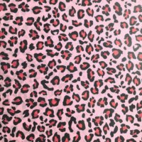 Papier de soie imprimé léopard rose 17 g/m² 50*70 cm pour emballage cadeau, bouquets de fleurs, emballage de savon, boîtes à chaussures, artisanat DIY