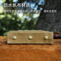 Kit de survie en toile portable pour camping en plein air avec couvercle scellable pour bocal en verre pour ingrédients d'assaisonnement