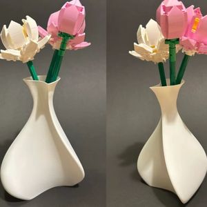 Jarrón Impreso en 3D Personalizado, Servicio de Impresión SLA FDM, Decoración Moderna y Minimalista para el Hogar, Maceta para Decoración de Interiores, Mesa y Jardín - Product Image 3