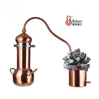 Fabriqué à la main 5L 10L ancien cuivre Alembic Moonshine distillateur hydrosol huile essentielle alcool Distillation boisson vin
