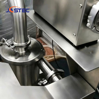 Broyeur à jet d'air 2μm sans poussière, pulvérisateur industriel pour la mouture de poudres alimentaires, cosmétiques, chimiques et de matériaux de laboratoire