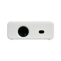 Projecteur portable Hotack L012Q Smart Android 14 WiFi Full HD 1080P LED LCD pour jeux vidéo, mini projecteur extérieur