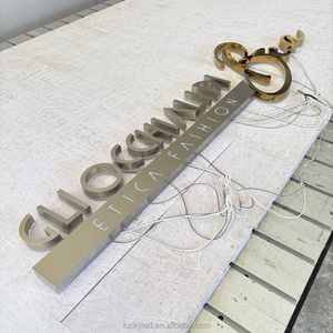 Letras <span class=keywords><strong>de</strong></span> Pared Personalizadas por el Fabricante, Letrero Luminoso LED <span class=keywords><strong>Comercial</strong></span> Retroiluminado, Letrero con Letras Iluminadas, Letrero <span class=keywords><strong>Comercial</strong></span> con Logotipo para Exteriores - Product Image 6