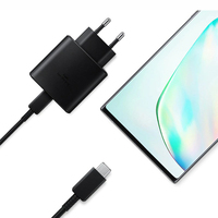 Chargeur USB C d'origine Samsung 45W, charge rapide PD, spécifications coréennes, pour Galaxy Plus, câble USB C, accessoire pour téléphone