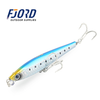 Leurre de pêche FJORD 30G 105mm, leurre dur pour eau salée, leurre coulant pour la pêche en mer