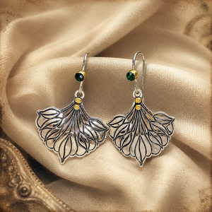 Orecchini a Foglia per Donne, Stile Vintage Naturale, Accessori per Orecchie da Indossare Quotidianamente - Product Image 3