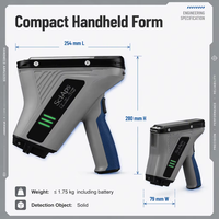 Handheld paduan berharga portabel berat Dxl Harga tangan Xrf logam tanah berat Spectromaxx Spectrometer analyzer
