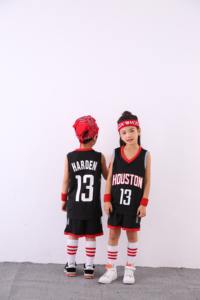 子供用バスケットボールユニフォーム、バスケットボールジャージ、軽量ポリエステル昇華プリント、通気性、ブルンソネス、デュランテス、スポーツウェア - Product Image 4