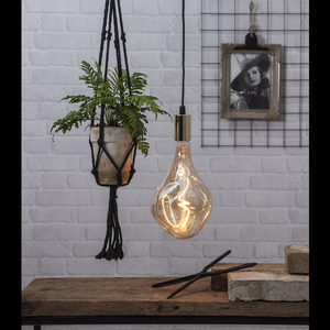 Bóng Đèn <span class=keywords><strong>LED</strong></span> Có Thể Điều Chỉnh Độ Sáng Bằng Thủy Tinh Màu Vàng Kim 2200K 4W 6W Hình UFO Khổng Lồ Ngoại Cỡ Bán Sỉ Châu Âu - Product Image 3