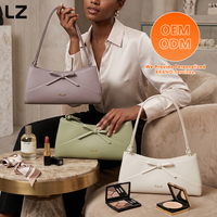 LZ Factory Bow Handtasche Damen Unterarmtasche Echtleder Handtaschen für Damen Tote Schultertasche mit individuellem Logo Tas Wanita