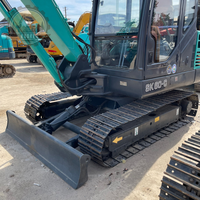 Mini-excavatrices d'occasion KOBELCO SK60-C à faible nombre d'heures de fonctionnement, CAT VOLVO KOMATSU disponibles dans le monde entier