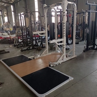 Marteau force puissance cage squat rack équipement de gymnastique noms V-Squat Squat Rack banc smith machine