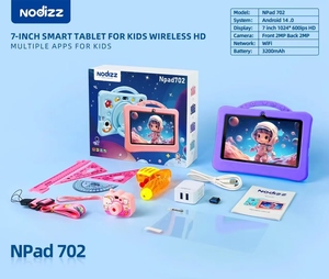 Bán Buôn 7 Inch Trẻ Em Máy Tính Bảng Học Tập Trường Trò Chơi <span class=keywords><strong>Android</strong></span> Giáo Dục Máy Tính Bảng Cho Trẻ Em OEM Npad 702 Sản Xuất MTK - Product Image 5