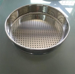 Tamiz de Prueba de Placa Perforada de Acero Inoxidable, Cumple con la Norma ISO 3310, para Pruebas de Suelo y Polvo - Product Image 5