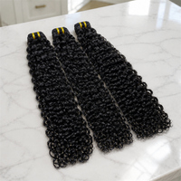 Vente en gros en dropshipping de mèches de cheveux bouclés birmans 100% naturels, grade 12A, couleur naturelle, cuticules alignées, cheveux vierges bruts