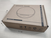 Microphone de conférence sans fil compact et portable, sans câble et prêt à l'emploi, pour studio