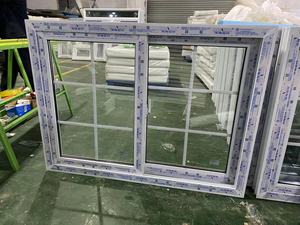 Nướng thiết kế PVC Tùy chỉnh kích thước cửa sổ trượt, <span class=keywords><strong>uPVC</strong></span> <span class=keywords><strong>Windows</strong></span> mô hình trong nhà - Product Image 4