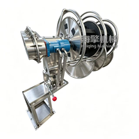 Treuil hydraulique spiralé à deux roues 16MPa 2050kg de résistance à la traction 15KW pour la pêche en mer et le tirage de filets de pêche pour bateaux de pêche