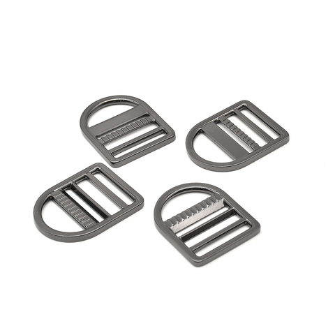 Recycled Zinc Alloy Slider Adjust  Buckles for Backpack Handbag Straps Webbing