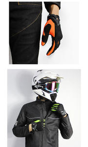 Guanti da Moto da corsa pesanti di nuovo Design 2024 con interni morbidi meglio fabbricati per abbigliamento sportivo per Moto sportive estive - Product Image 4