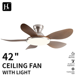 Ventilador de Techo con Lámpara Integrada de Estilo Nórdico, Silencioso, Rojo, con 3 Aspas, para Restaurante, Sala de Estar, Dormitorio, Alimentación por CC - Product Image 2