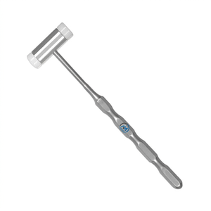 Maillet chirurgical 190 mm, têtes en nylon 25 mm, maillet orthopédique dentaire pour os, instrument manuel certifié CE Classe I - Product Image 1