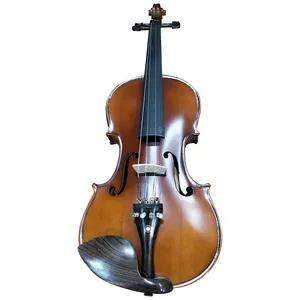 优质电动小提琴声学手工制作4/4小提琴初学者来自中国