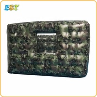Cible de tir, barrière de paintball, bunkers de paintball gonflables pour l'entraînement en plein air