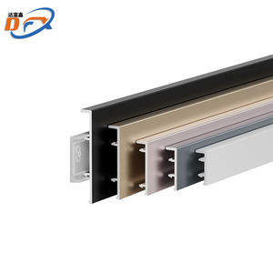 Plinthe murale en aluminium moderne à angle droit, fabrication sur mesure, vente en gros du fabricant - Durable, installation facile, garantie <span class=keywords><strong>5</strong></span> ans - Product Image 3